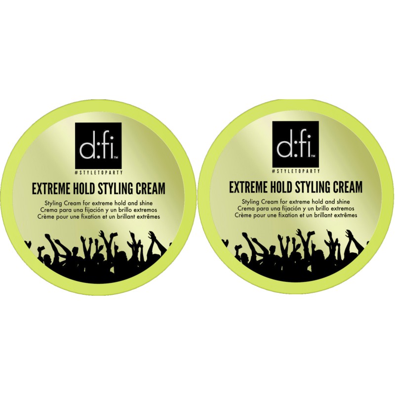D:fi Extreme Hold Styling Cream 2x 75g