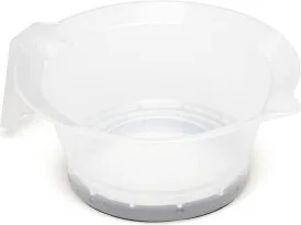 Dye bowl small, white