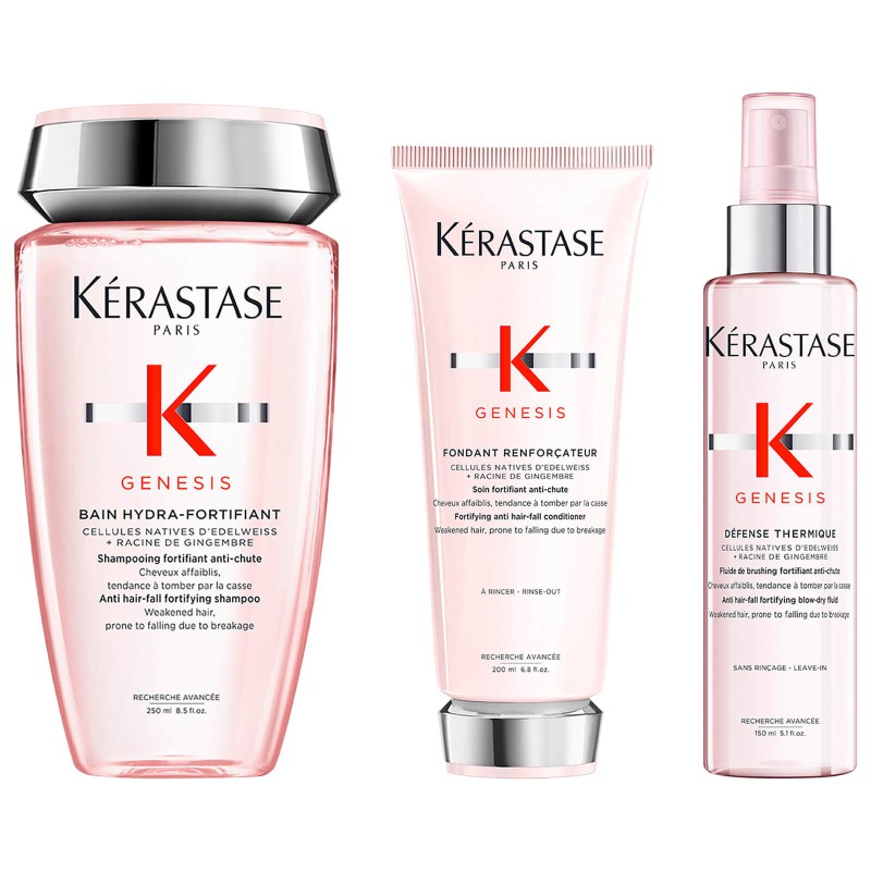 Kérastase Genesis Hydra-fortifiant Trio Thermique Paket