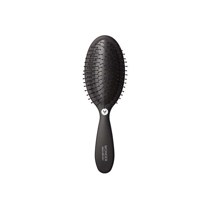 HH Simonsen Wonder Brush MIDI Black - Hårborste