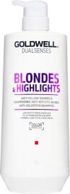 Goldwell Dualsenses Blondes & Highlights Anti-Yellow Shampoo 1000ml