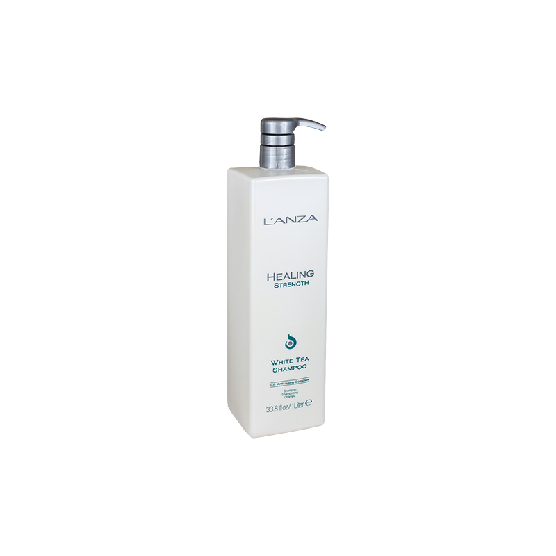 Lanza Healing Strength White Tea Shampoo 1000ml Lanza Healing Strength White Tea Shampoo 1000ml