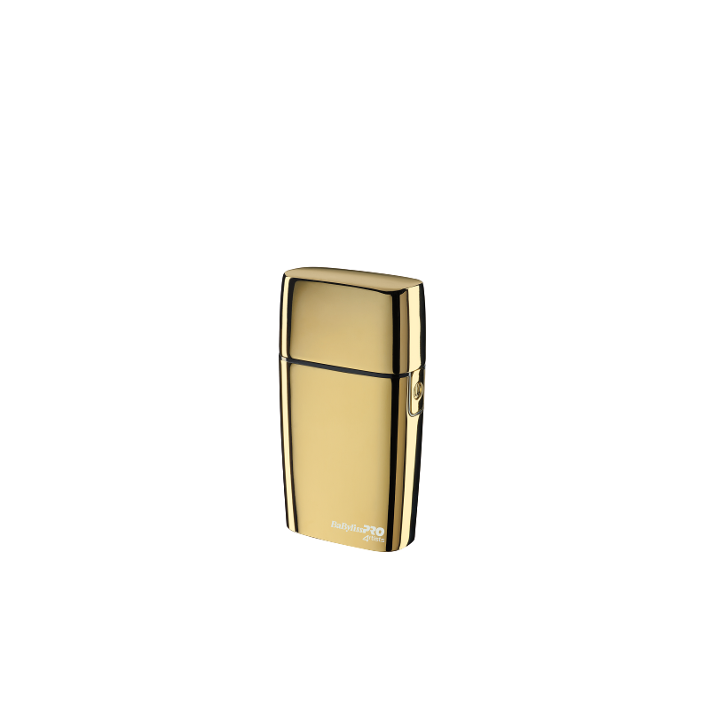 BaBylissPRO Double Foil Metal Shaver Gold FXFS2GE BaBylissPRO Double Foil Metal Shaver Gold FXFS2GE