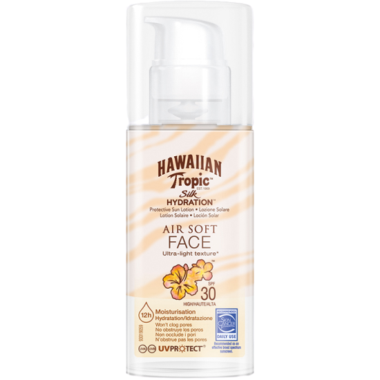 Hawaiian Silk H Air Soft Face SPF 30 50 ml
