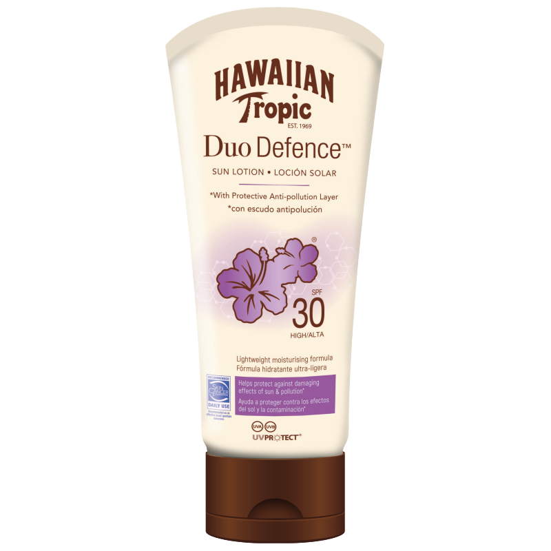 Hawaiian DuoDefence Sun Lotion SPF 30 180ml Hawaiian DuoDefence Sun Lotion SPF 30 180ml