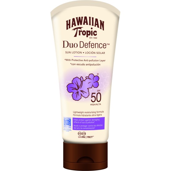 Hawaiian DueDefence Sun Lotion SPF 50 180ml