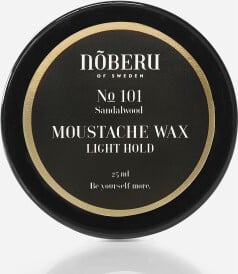 Nõberu Moustache Wax Light Hold Sandalwood 25 ml