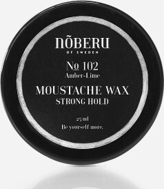 Nõberu Moustache Wax Strong Hold Amber-Lime 25 ml