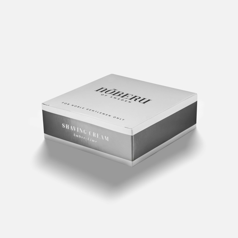 Nõberu Shaving Cream Amber-Lime 100ml Nõberu Shaving Cream Amber-Lime 100ml