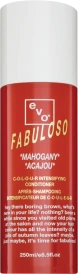 Evo Fabuloso Colour Conditioner Mahogany Acajou 250ml