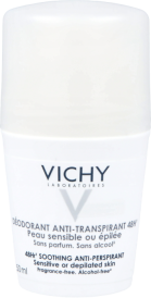 VICHY Deodorant antiperspirant deodorant roll-on 48h. Utan parfym. 50 ml