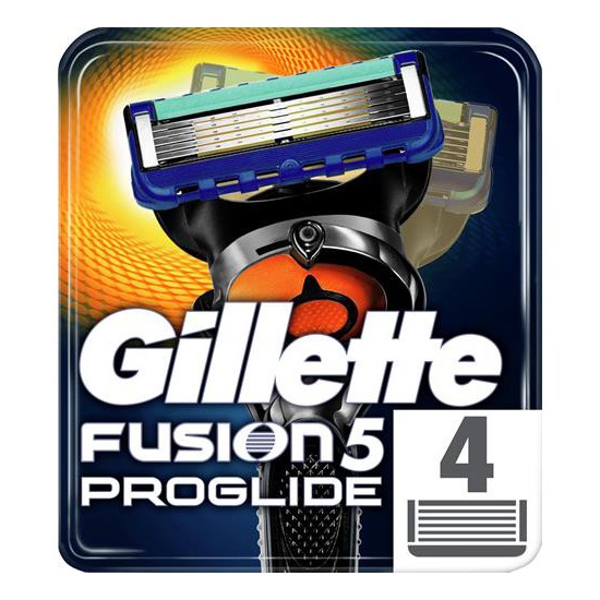 Gillette Fusion Proglide 5, 4-pack