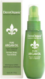 DermOrganic 100% Organic Pure Argan Oil 50ml