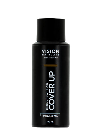 Vision Haircare Cover Up Mörkbrun 100ml - Temporär Hårfärg