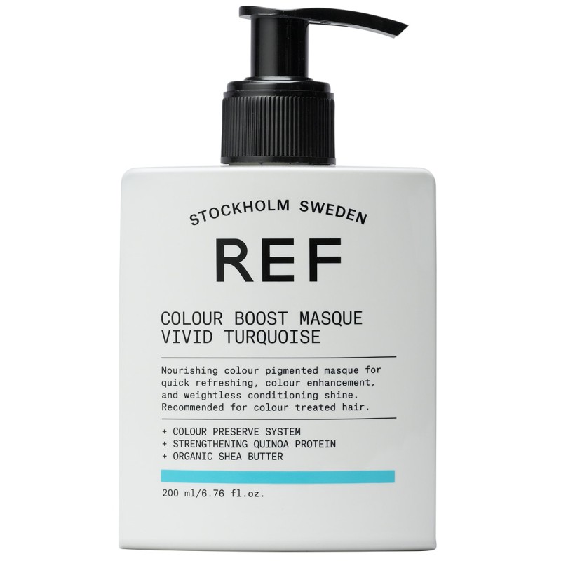 REF Colour Boost Mask Vivid Turquoise 200ml