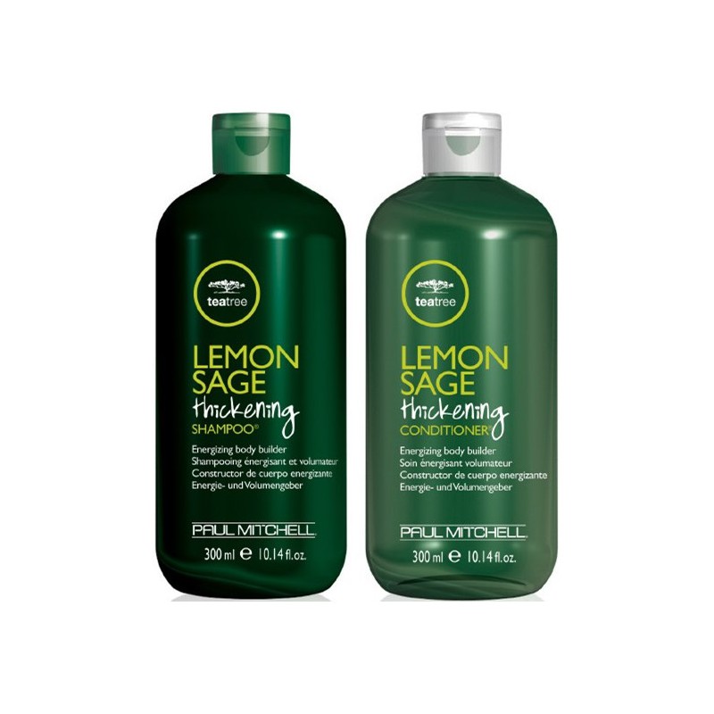 Paul Mitchell Lemon Sage Thickening DUO Kit 300ml Paul Mitchell Lemon Sage Thickening DUO Kit 300ml