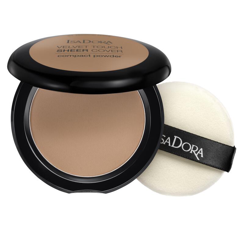IsaDora Velvet Touch Sheer Cover Compact Powder 48 Neutral Almond IsaDora Velvet Touch Sheer Cover Compact Powder 48 Neutral Almond