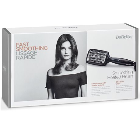 Babyliss Plattborste HSB101E Svart Babyliss Plattborste HSB101E Svart
