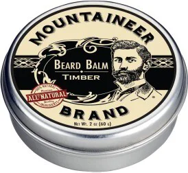 Mountaineer Brand Timber Conditioning Beard Balm 60g