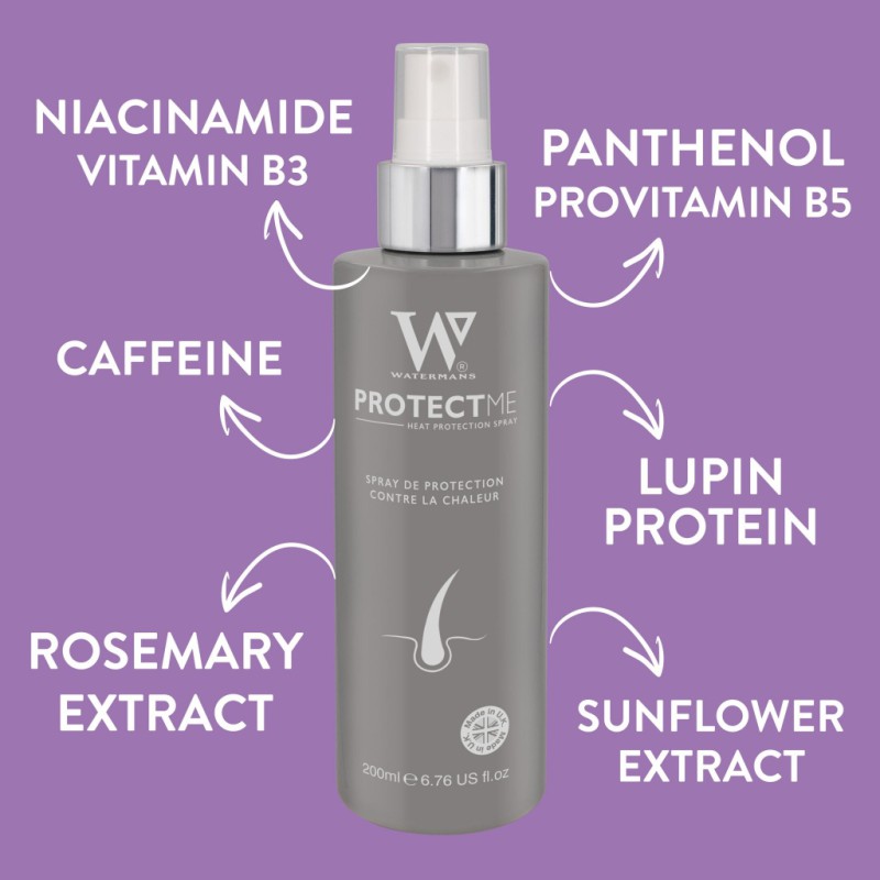 Watermans Protect Me Heat Protection Spray 200ml Watermans Protect Me Heat Protection Spray 200ml