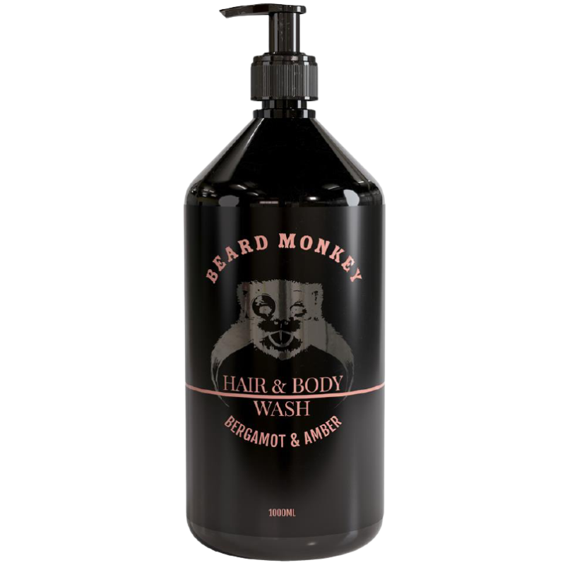 Beard Monkey
Hair & body Bergamot & Amber 1000 ml Beard Monkey
Hair & body Bergamot & Amber 1000 ml