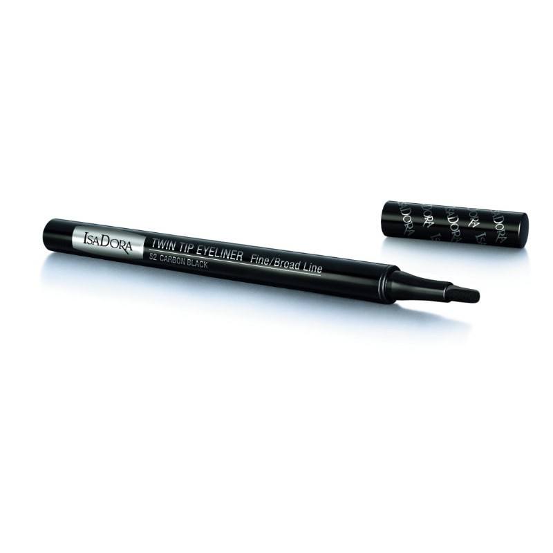 IsaDora Twin Tip Eyeliner 52 Carbon Black IsaDora Twin Tip Eyeliner 52 Carbon Black