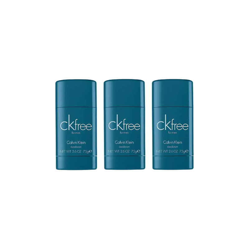 Calvin Klein CK Free Deostick 75 g x 3 Calvin Klein CK Free Deostick 75 g x 3