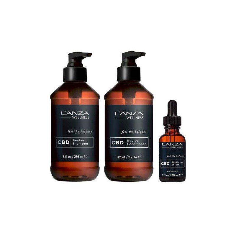 Lanza Wellness CBD Revive Paket + Smoothing Serum 30ml Lanza Wellness CBD Revive Paket + Smoothing Serum 30ml