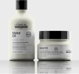 L'Oréal Professionnel Metal DX Shampoo 300ml + Mask 250ml Paket (2)
