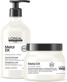 L'Oréal Professionnel Metal DX Liquid Care 500ml + Mask 500ml Paket