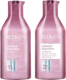 Redken Volume Injection Shampoo 300ml + Conditioner 300ml Duo