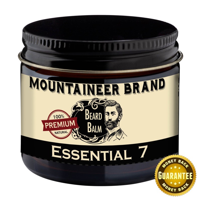 Mountaineer Brand Premium Beard Balm – Essential 7 60g Mountaineer Brand Premium Beard Balm – Essential 7 60g