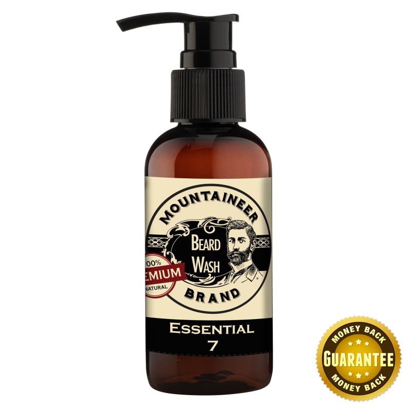 Mountaineer Brand Premium Beard Wash – Essential 7 120ml