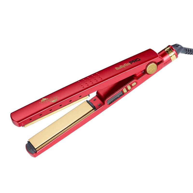 BaBylissPRO Titanium Ionic Straightener Red BAB3091RDTE BaBylissPRO Titanium Ionic Straightener Red BAB3091RDTE