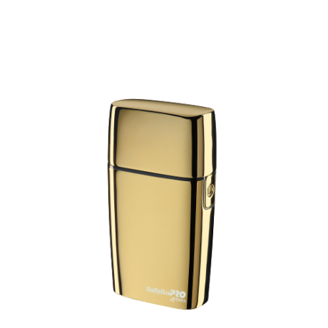 BaBylissPRO Double Foil Metal Shaver Gold FXFS2GE BaBylissPRO Double Foil Metal Shaver Gold FXFS2GE
