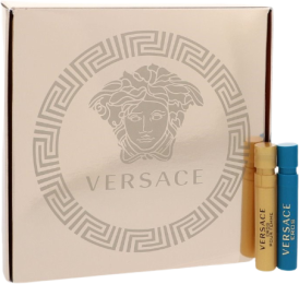 Eros by Versace for Unisex - 2 Pc Mini Gift 1 ml + 1 ml