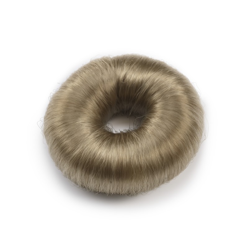 Synthetic Hair Bun L, Blond Ø80 Mm Synthetic Hair Bun L, Blond Ø80 Mm