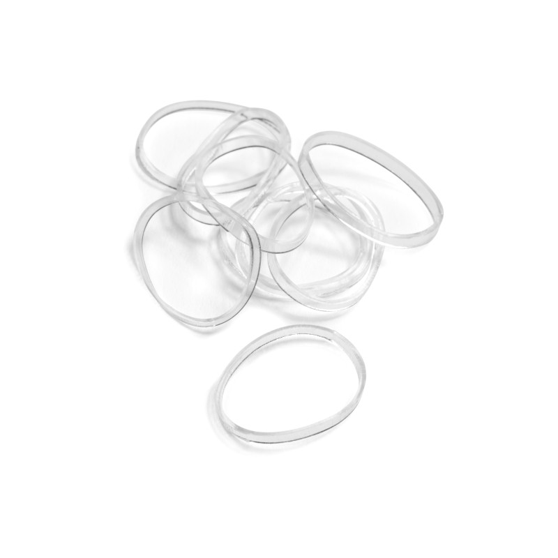 Silikon Hårband Clear