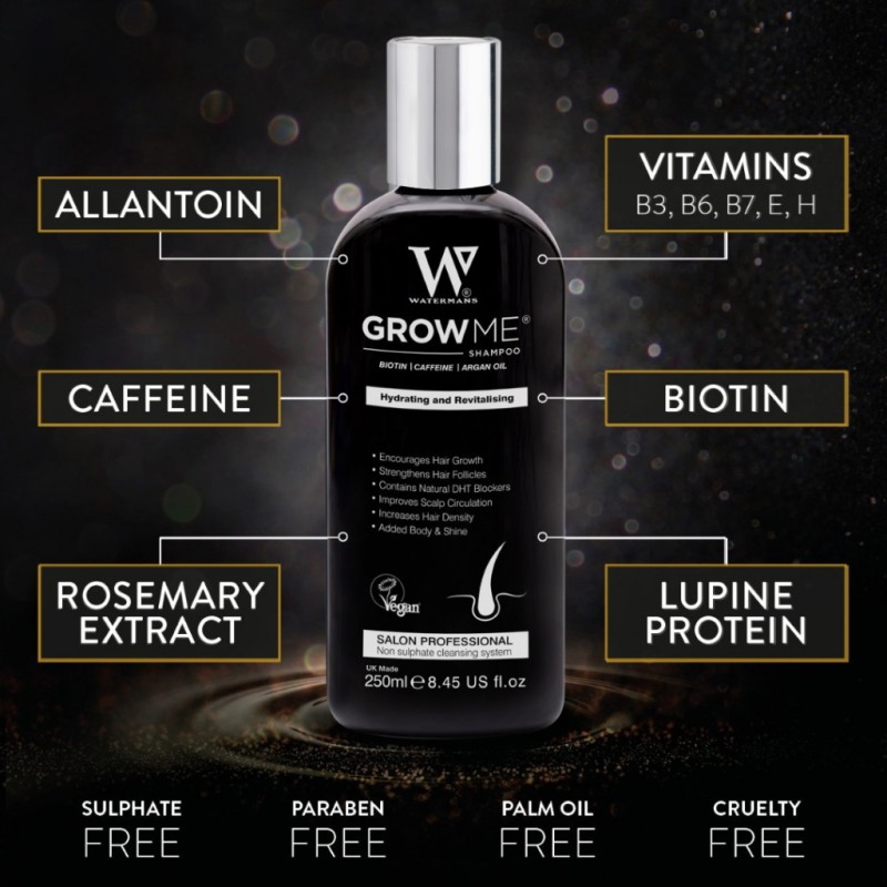 Watermans Grow Me Shampoo 250ml