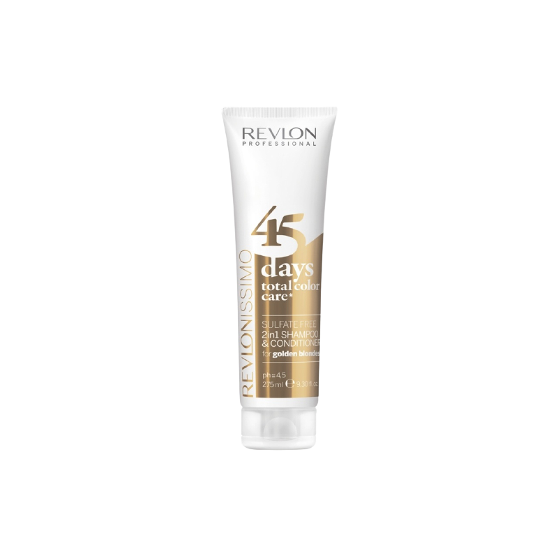 Revlon 45 Days Sulfate Free Shampoo & Condtioner Golden Blondes 275ml