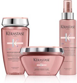 Kérastase Chroma Absolu Bain Rich Chroma Respect Trio Thermique Paket