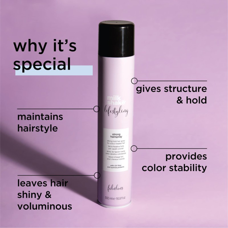 Milk Shake Lifestyling Strong Hairspray 500ml