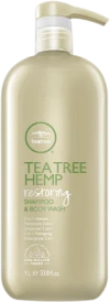 Paul Mitchell Tea Tree Hemp Restoring Shampoo and Body Wash 1000ml