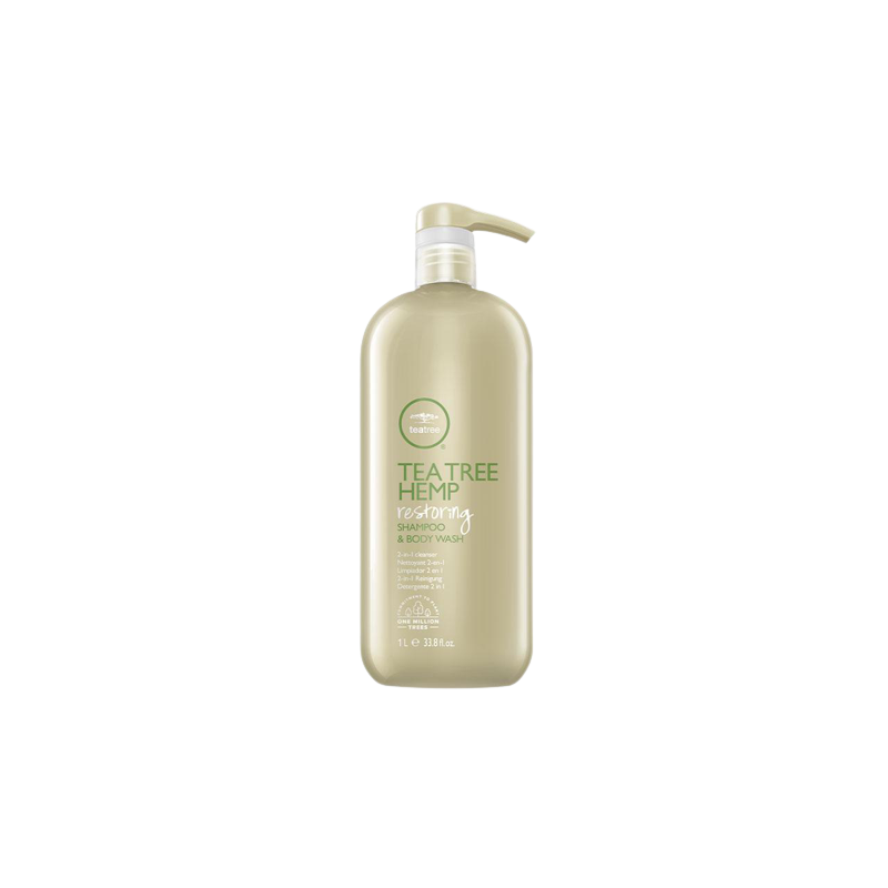 Paul Mitchell Tea Tree Hemp Restoring Shampoo and Body Wash 1000ml Paul Mitchell Tea Tree Hemp Restoring Shampoo and Body Wash 1000ml