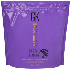 GkHair Miami Beach Bombshell Blue Balayage Lightening Powder 450g