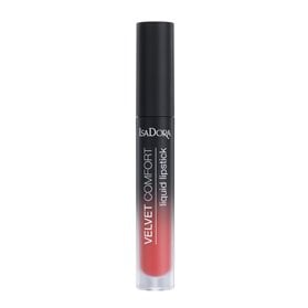 Isadora Velvet Comfort Liquid Lipstick Coral Rush 55