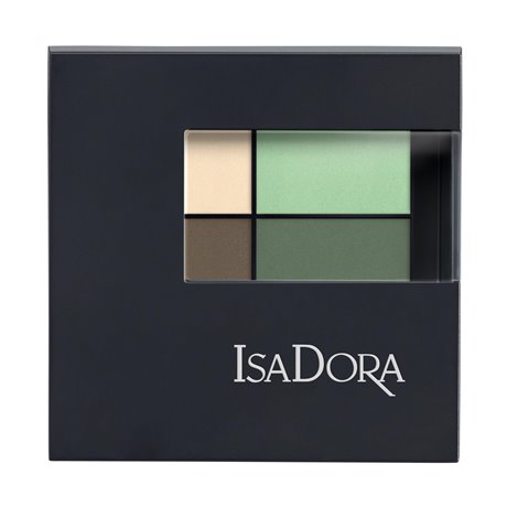 Isadora Eyeshadow Quartet Neo Mint 02