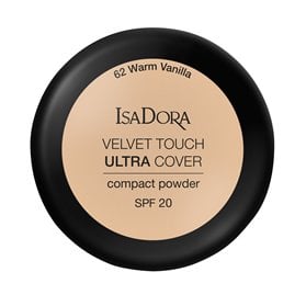 Isadora Velvet Touch Ultra Cover Compact Powder SPF 20 Warm Vanilla 62 (2)