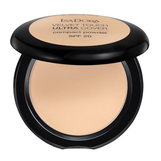 Isadora Velvet Touch Ultra Cover Compact Powder SPF 20 Warm Vanilla 62