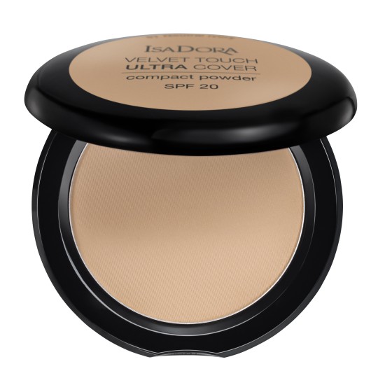 Isadora Velvet Touch Ultra Cover Compact Powder SPF 20 Neutral Beige 65